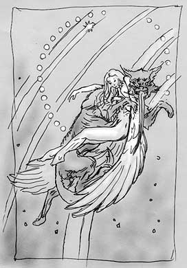 Lucifer #54 Sketch 2