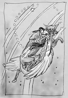 Lucifer #54 Sketch 3