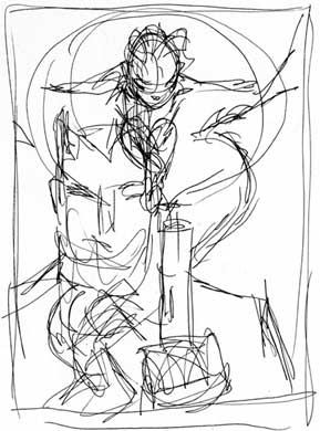 Lucifer #63 Sketch 5