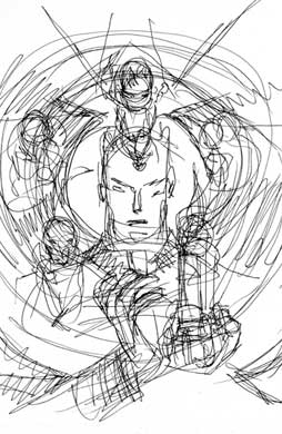 Lucifer #63 Sketch 6