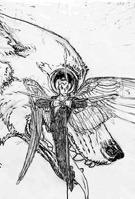 Lucifer #65 Final Sketch