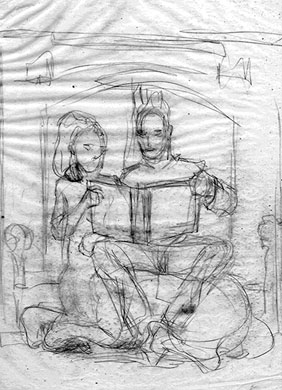 Lucifer #70 Sketch 1