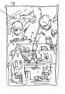 Lucifer #71 Sketch A