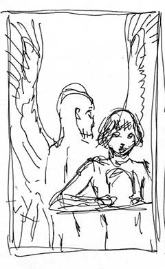 Lucifer #71 Sketch B