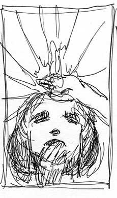 Lucifer #72 Sketch A