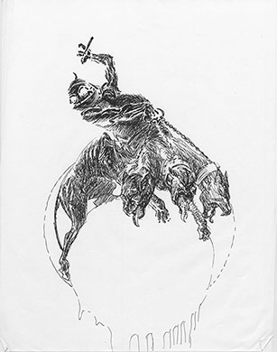 Lucifer #73 Sketch 4