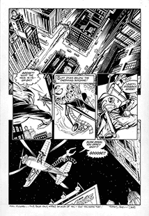 Rocketeer Comic Page