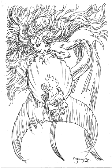 Mermaid and Child
