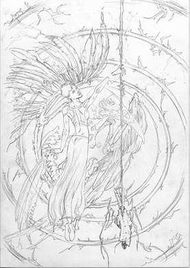 Lucifer #59 Pencil Art
