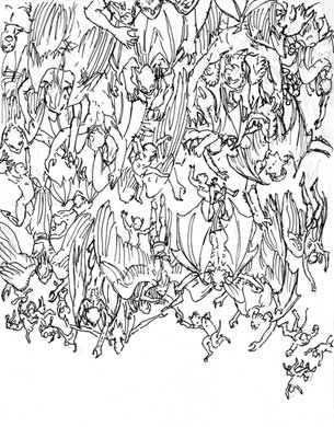 Lucifer #64 Background Art