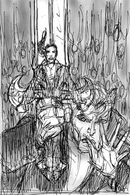 Lucifer #64 Sketch 2