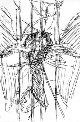 Lucifer #65 Sketch 1