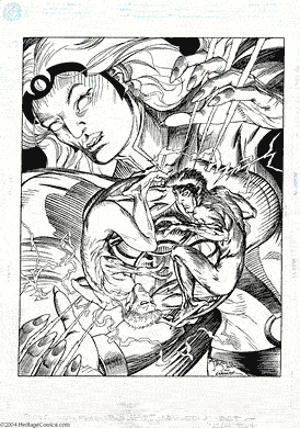 Cockrum Inked Art